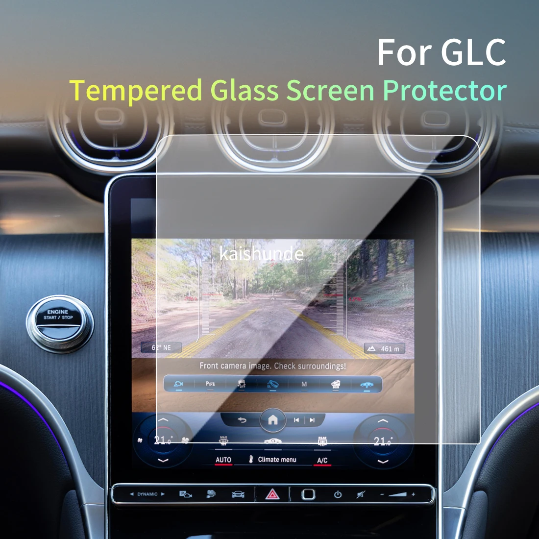 

Car Stickers Meters Protector For 24 Benz GLC Tempered Glass Protective Film Display Navigation Vehicle