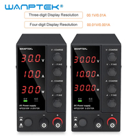 Wanptek Adjustable DC Power Supply 30V 10A LED Lab Power Supply 60V 5A Voltage Regulator Stabilizer Switching Bench Source