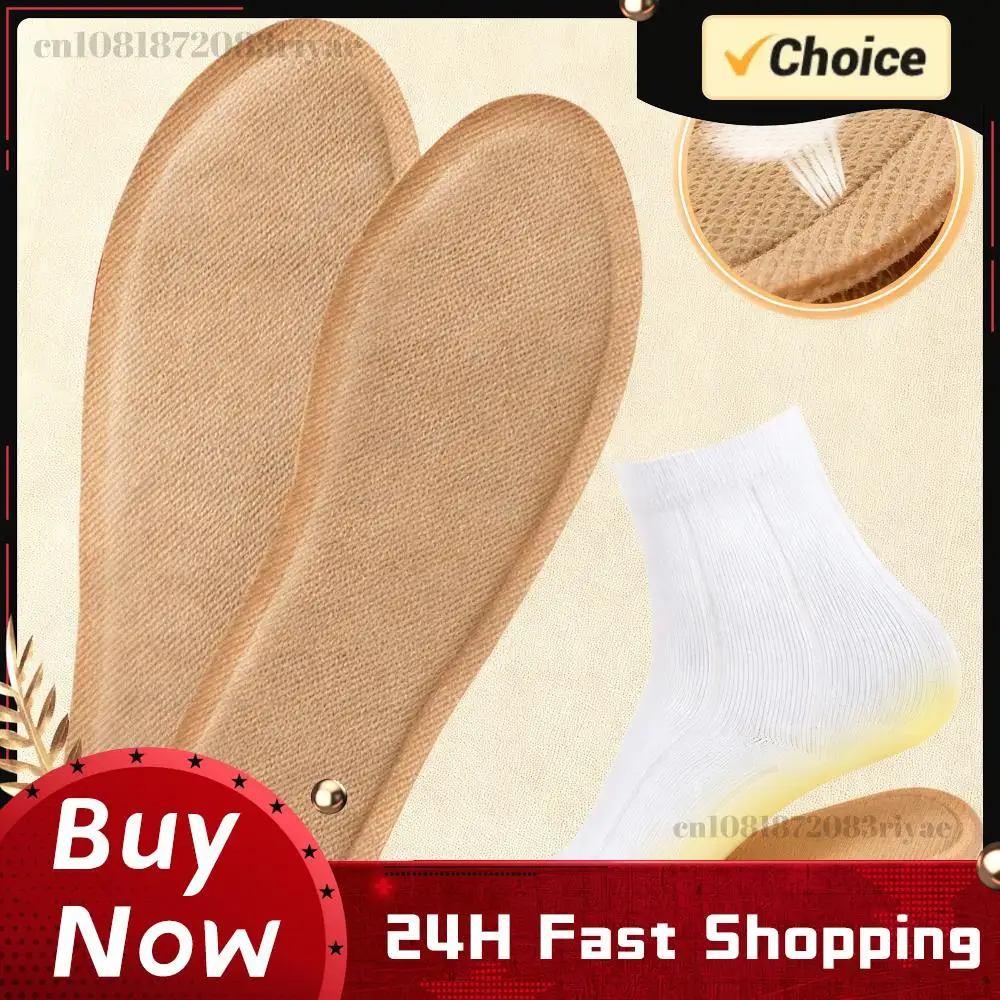 

10 Pairs Insole Foot Warmers Continuous Heat Heated Insoles Warmers Odorless Toe Warmers for Hunting and Outdoor Sports