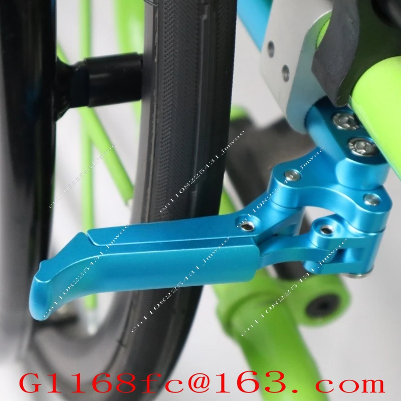 Wheelchair Accessories 100% Aluminum Alloy Sports Wheelchair Handbrake, Surface Anodized Treatment, Color Optional 1 Pair