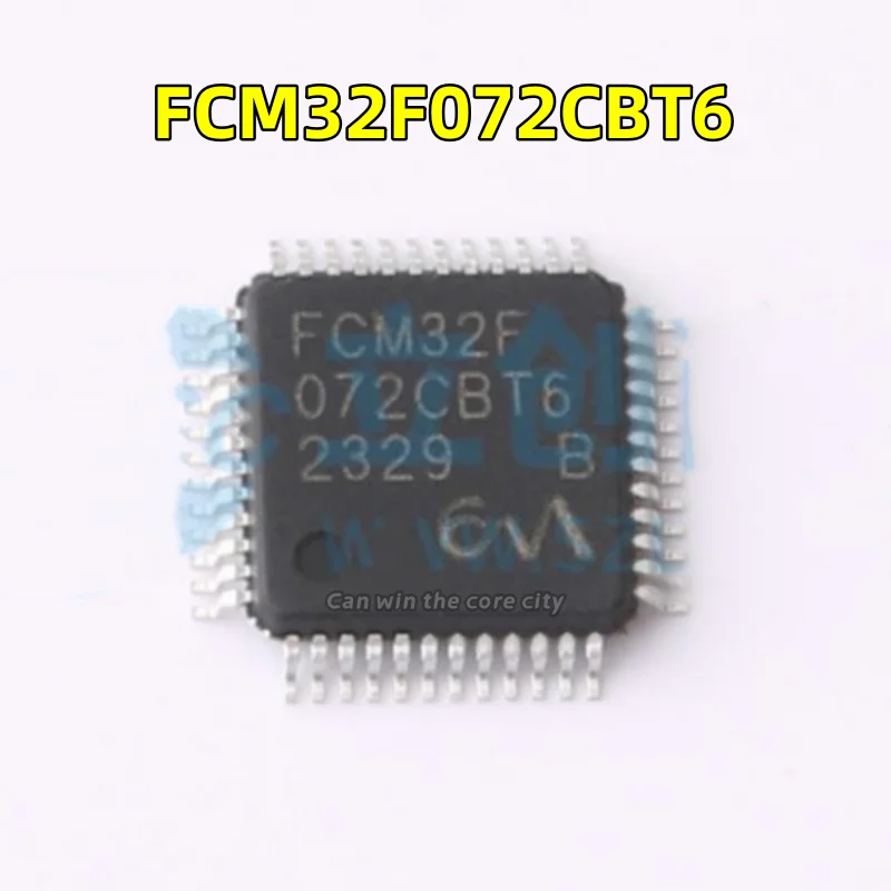 

5-100 PCS/LOT New FCM32F072CBT6 FCM32F 072CBT6 package LQFP-48 microcontroller controller