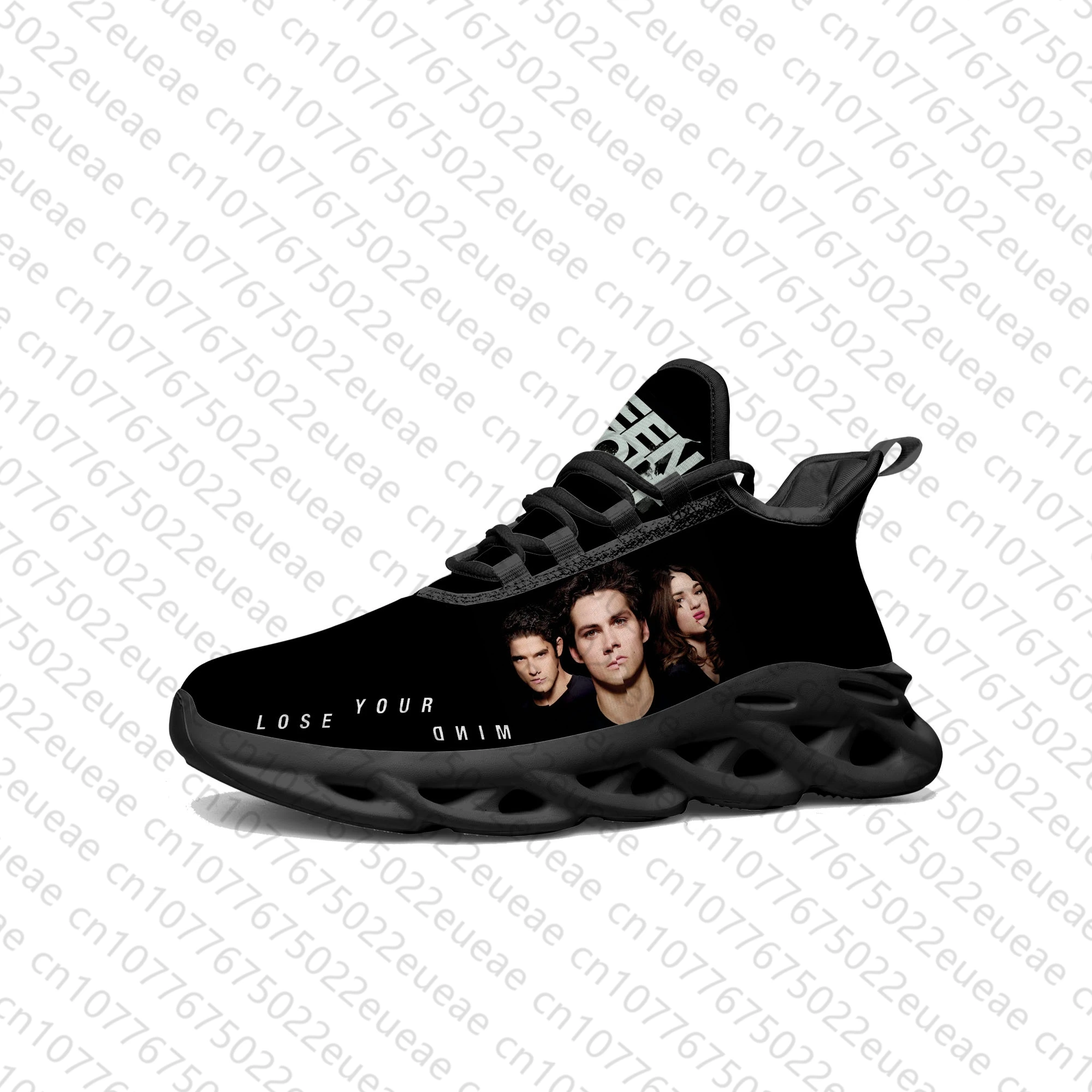 Teen Wolf Stiles Stilinski Flats Sneakers Mens Womens Sports Shoes High Quality Sneaker Lace Up Mesh Footwear custom made Shoe