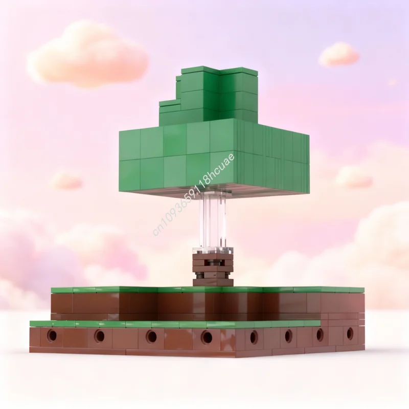 291 pièces MOC Steve Obtient du Bois Mon Monde Blocs de Construction Modèle Architecture Cadeaux de Noël Jouet DIY Idée Éducative Créative