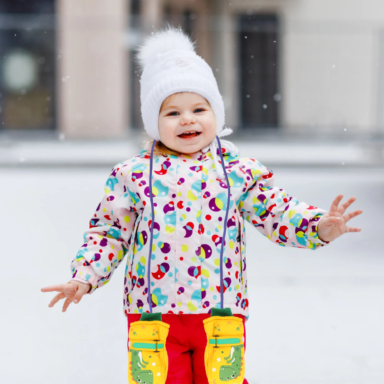 

Anti-Lost Glove Rope For Outdoor Durable Polyester Lanyard Strap Holder Secure Mittens Wearable Neck Accessory