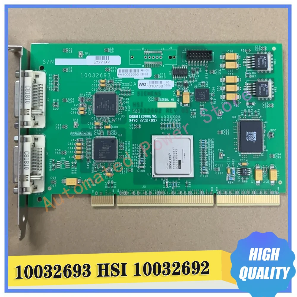 PCI Industrial Card PN：10032693 HSI 10032692 REV:05 Medical Card Xilinx Virtex-4 Video Capture Card