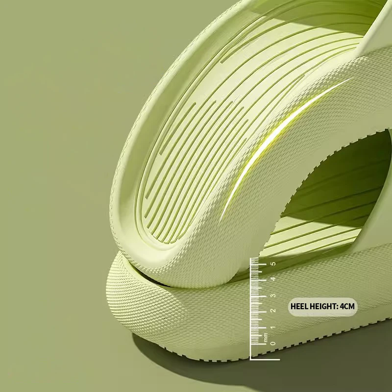 شباشب كلاود كوشن للنساء والرجال - شرائح منزلية صيفية فائقة النعومة، صنادل حمام بنعل سميك مضادة للانزلاق للاستخدام الداخلي/الخارجي