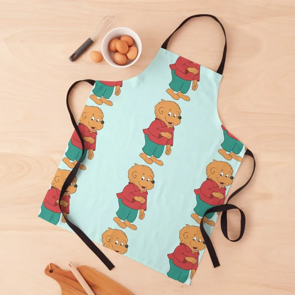 

Brother Bear Apron Kitchen Man Smock for hairdressing Apron