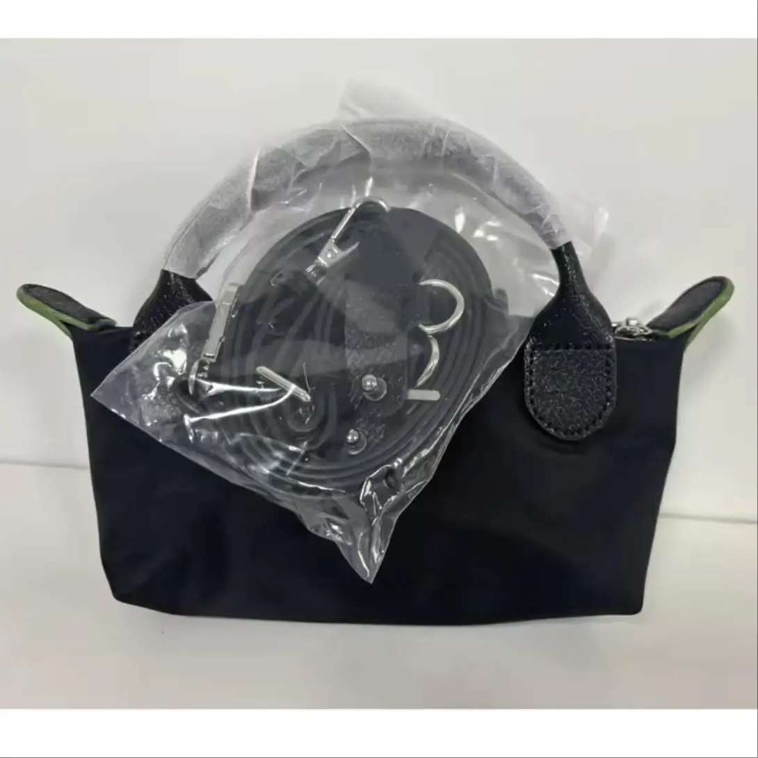 

ensemble de sacs à bandoulière en nylon imperméable LC de haute qualité pour femmes, sac à main détachable à la mode