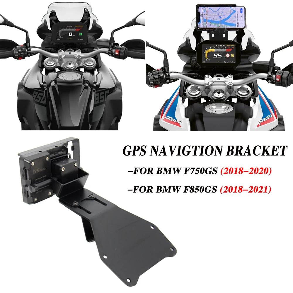 

Untuk BMW F850GS F750GS 2018 2019 2020 Dudukan Ponsel Motor Braket Navigasi GPS