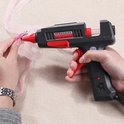 NEWACALOX US 60W 100W DIY Hot Melt Glue Gun Industrial Gluegun 1pc 11mm Glue Gun Sticks Arts DIY Repair Tool