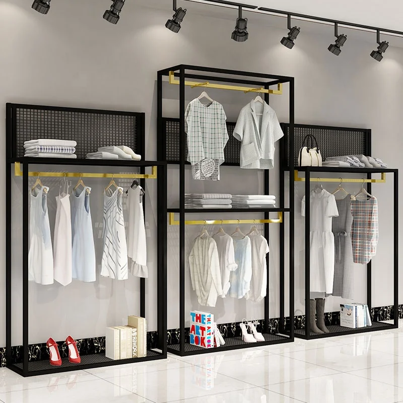 Customized. Clothing Display Funiture, Clothing Shop Equipment Guangzhou, Clothing Showroom Rack