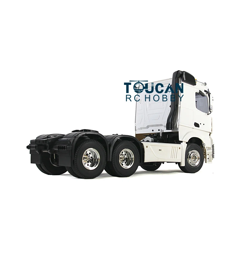 Toucan 1/14 Échelle RC Voiture 3 Essieux Tracteur Camion Remorque Avec 35T Moteur Électrique Pour Bricolage Jouets Modèle TH01059-SMT7