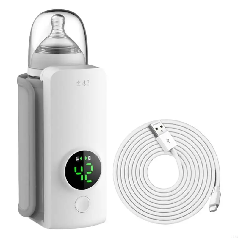

C5AA 1 Set Baby Bottle Warmer Milk Warming Case for Travel Efficient Heating and Temperature Stability for Outdoor Activity