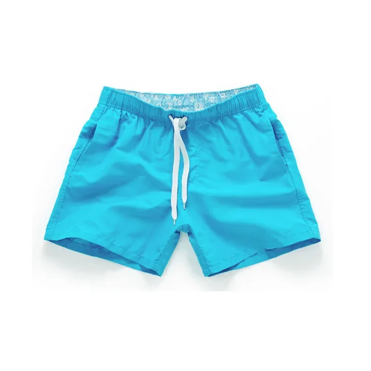 Brand Men's Quick Dry Swim Shorts Surf Boxer Briefs for Summer Beach Wear