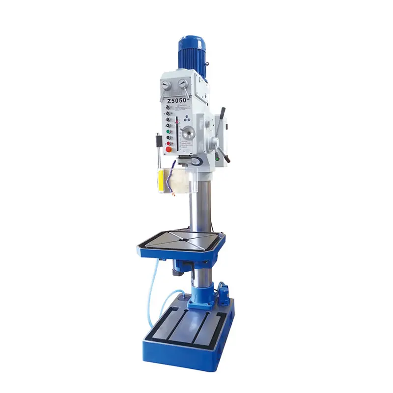 Versatile Vertical Drill Press Machine With Motor & PLC  For Home Workshops And Commercial Factories