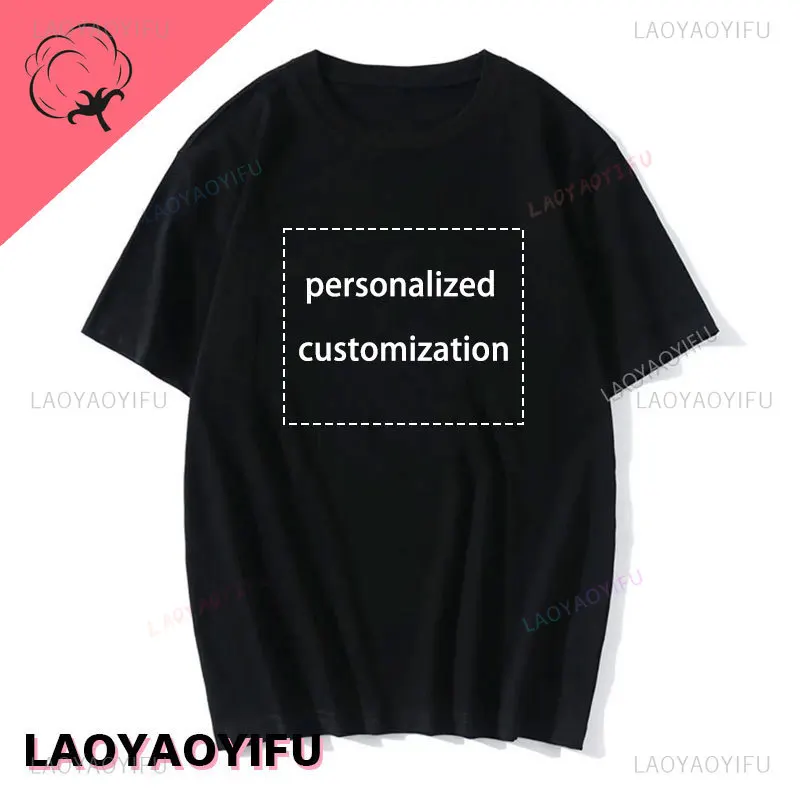 

Customized Print Your Own Design Brand Unisex T Shirt NO LOGO Price 100% Cotton Short Sleeve O-neck Men Women Summert T-shirt