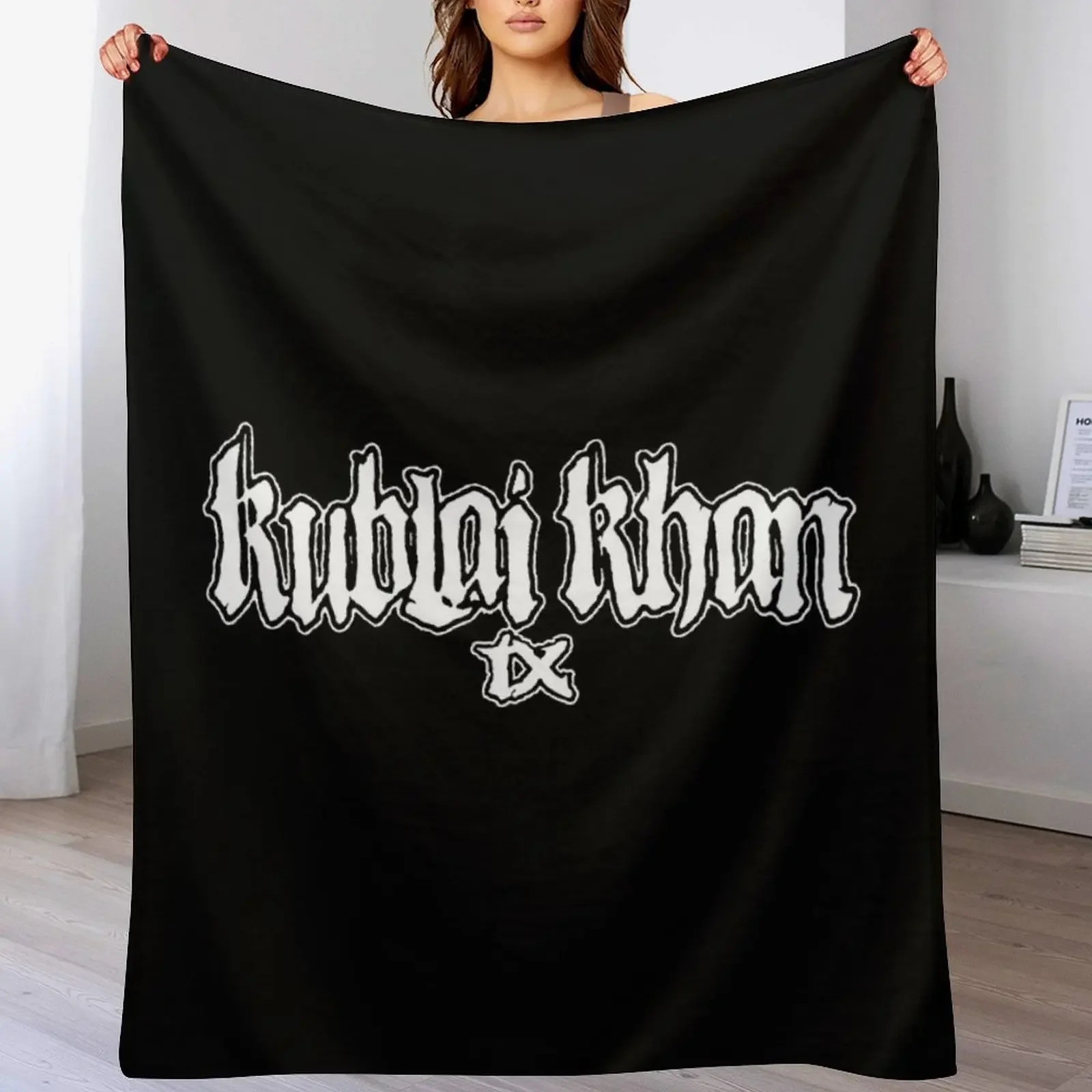 

Kublai Khan TX Throw Blanket Bed funny gift valentine gift ideas Sleeping Bag Blankets