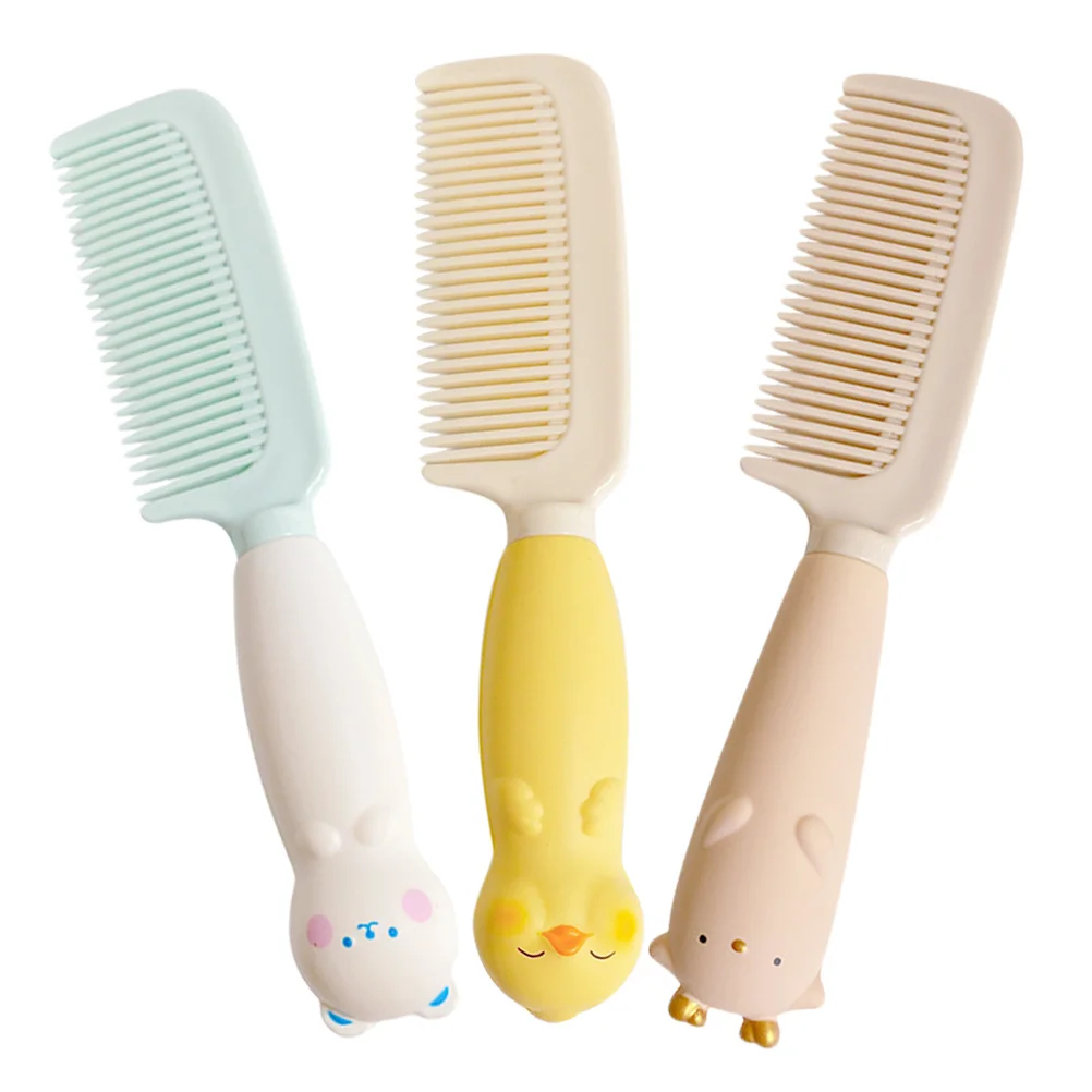 

3Pcs Animal Hair Combs for Women Wide Tooth Detangler Comb for Curly Wet Hair Shower Styling Travel Use Shower Detangler Brush