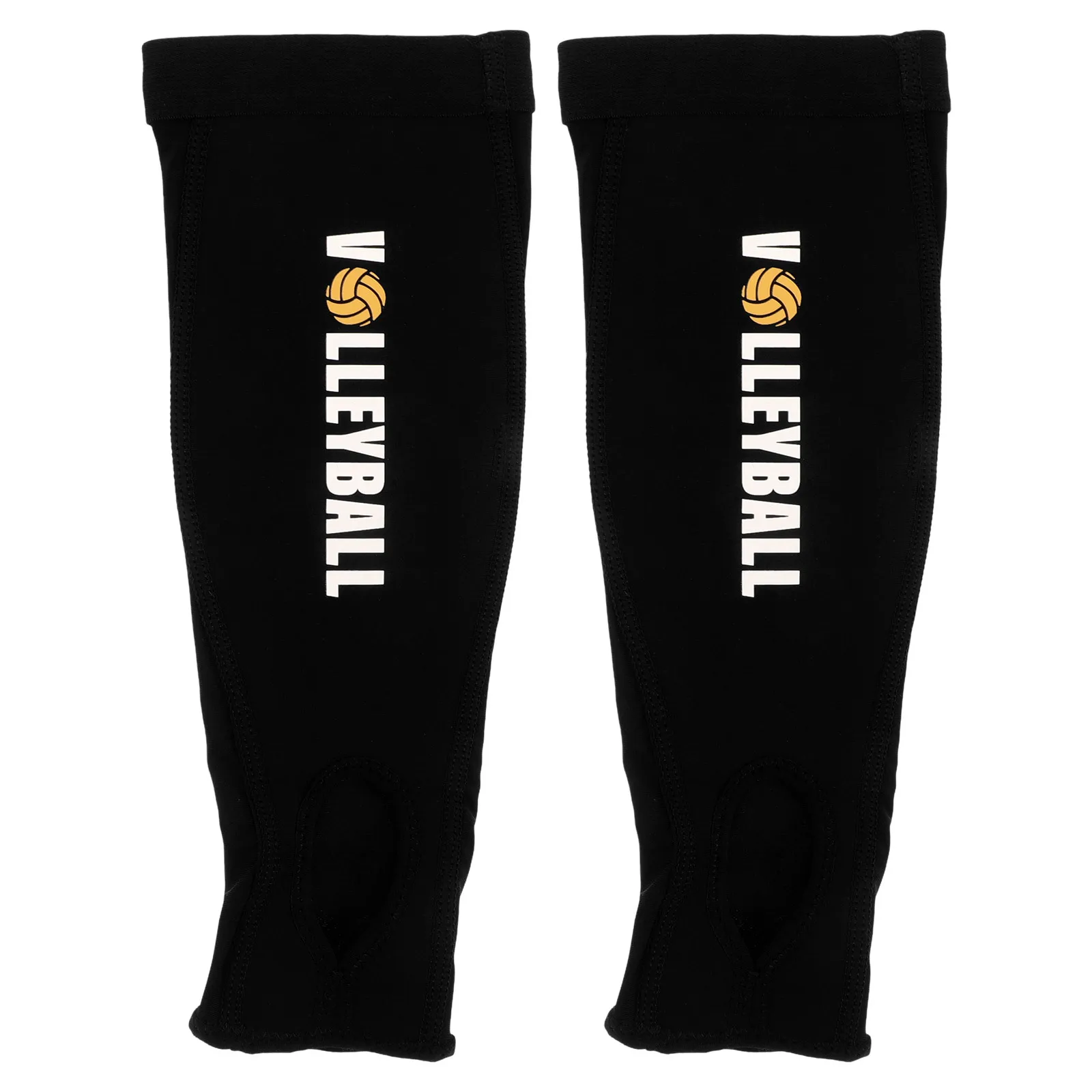 

2Pcs Arm Sleeves Volleyball Women Padded Breathable Forearm Guards Extended Protection Finger Hole Sleeve Arm Sleeves