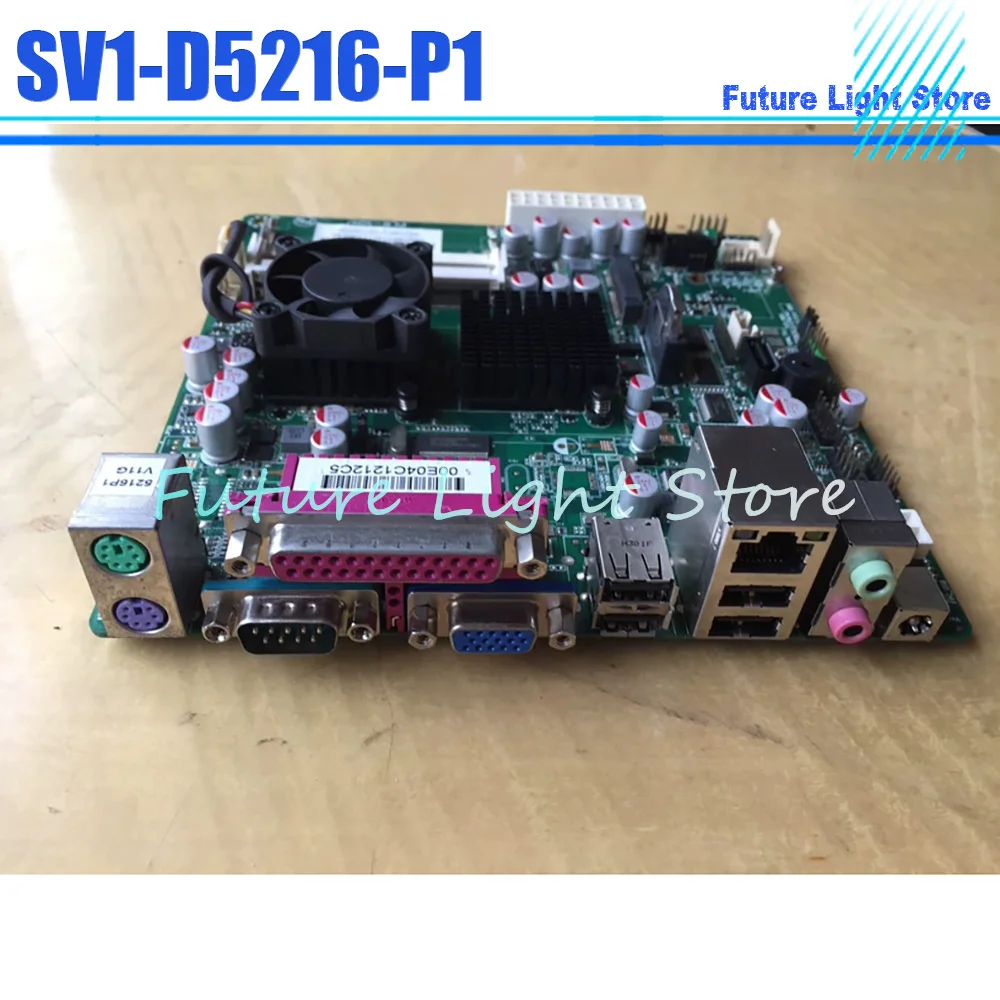 Industrial Control Motherboard SV1-D5216-P1 17x17 ATX And DC12V Power Interface