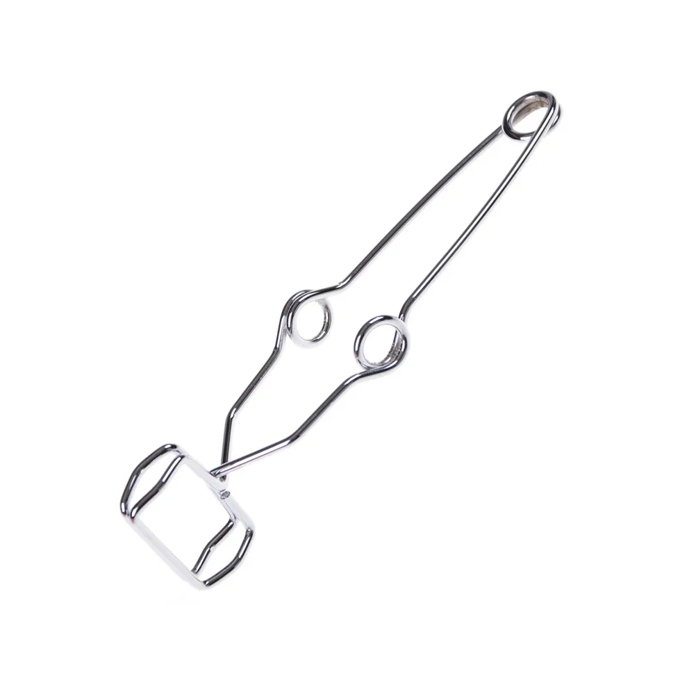 1Pc Clamp Heating Glass Tube Tongs Supplies Lab Test Tube Holder Sprung Tool
