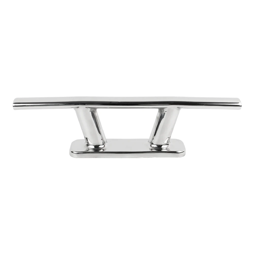 12 Inch 316 Stainless Steel Mooring Bollard Cleat for Boat Deck Dock Rope Marine Hardware Accessories