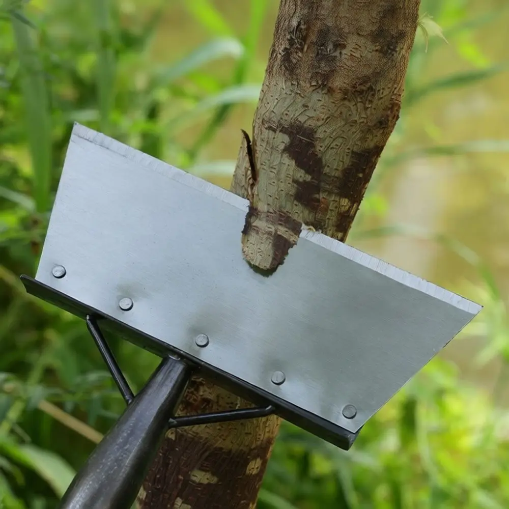Long Handle Cleaning Scraper Flat Blade For Poultry Farm Manure Removal Wall Plaster Stripping Tool Garden Construction