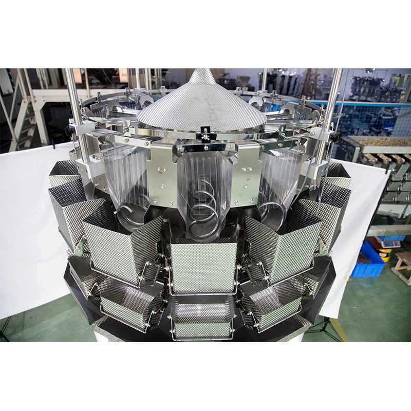 New Design Large Noodles 14 Head Multihead Weigher Scale Packaging Machine Food Manufacturer Price