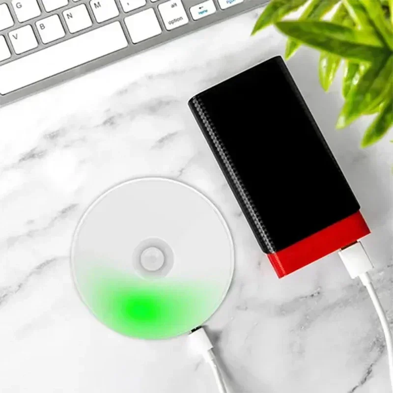 Motion Sensor Light Indoor, Wireless Rechargeable, LED Magnetic Stick-On Wall Nightlight For Stairs and Kitchen Cupboards