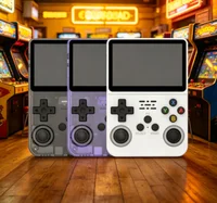 Consola de Juegos Portátil Retro R36S, Pantalla IPS de 3.5 Pulgadas, 64 GB/128 GB de Juegos Precargados, Reproductor de Video de Bolsillo para Niños y Adultos