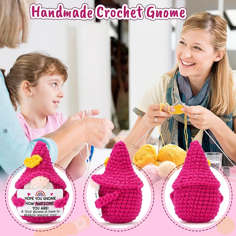 Muñecos de Gnomos de Ganchillo - Home And Textiles Today reseña y precio