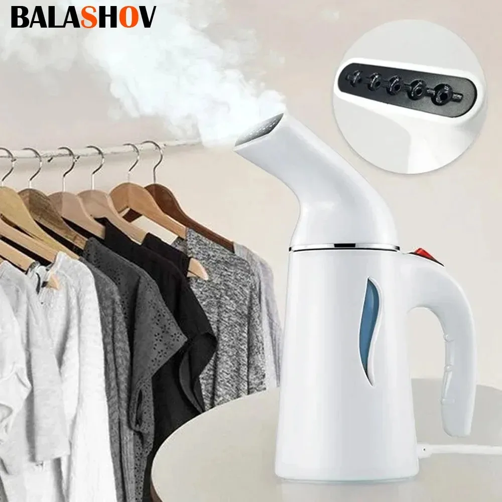 Garment Steamer Handheld Iron Steam Machine for Cloth Home Hanging Mite Removal Portable 700W Fast-Heat for Clothes Ironing