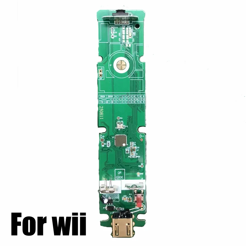 

Для Wii двойная плата с прямой ручкой, одна материнская консоль, игровая запасная часть