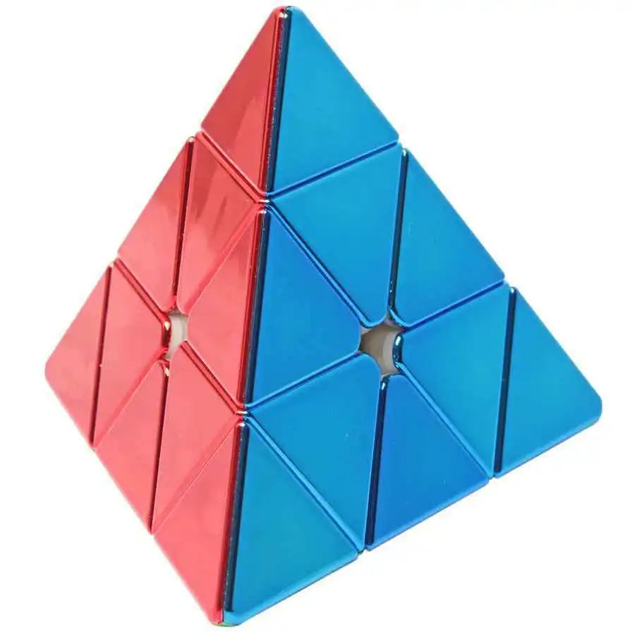 Variety Pyramid Speed Cube 3x3x3 IQ Challenge Educational Toys For Adults & Kids Sensory Brain Teaser Problem Solving Calm Down