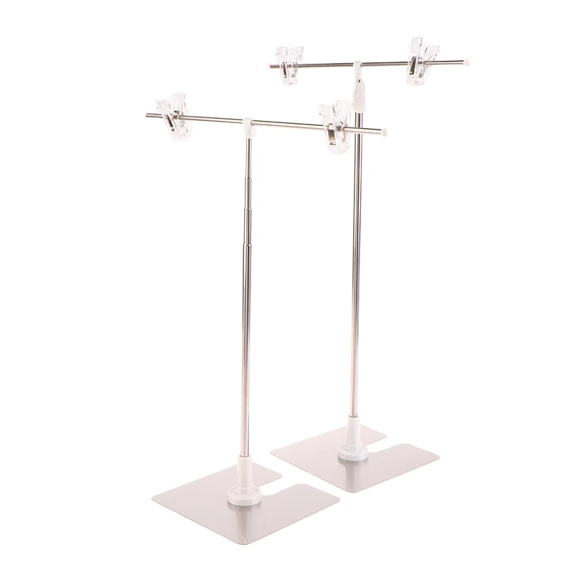 Poster Display Rack T-Shape Background Frame Advertising Clip Holder Video  Props Photography Accessories Backdrop Stand