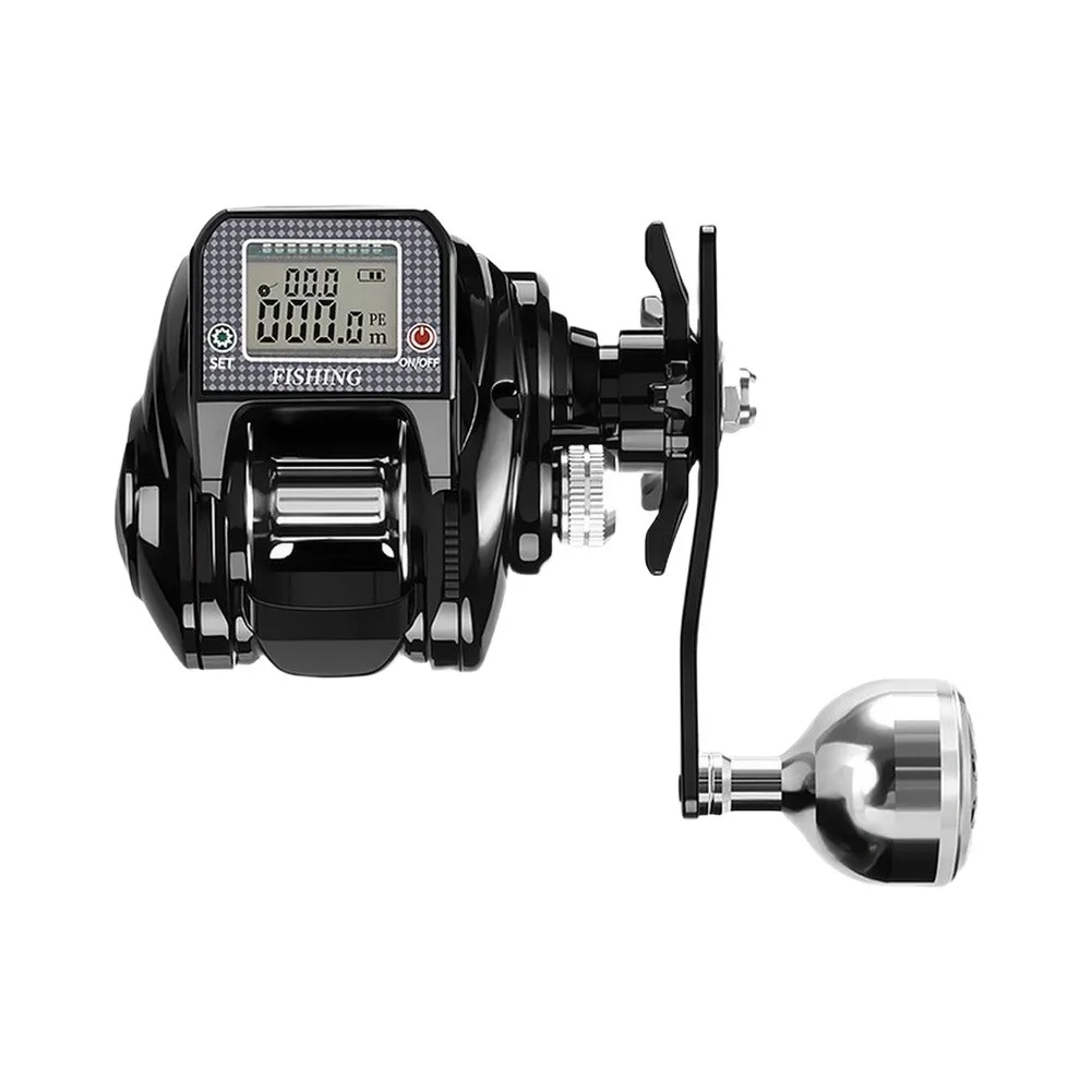 S200 Digital Baitcasting Reel Delivers Accurate Line Tracking Solar + USB Power Supply 10-Step Magnetic Braking - view 3
