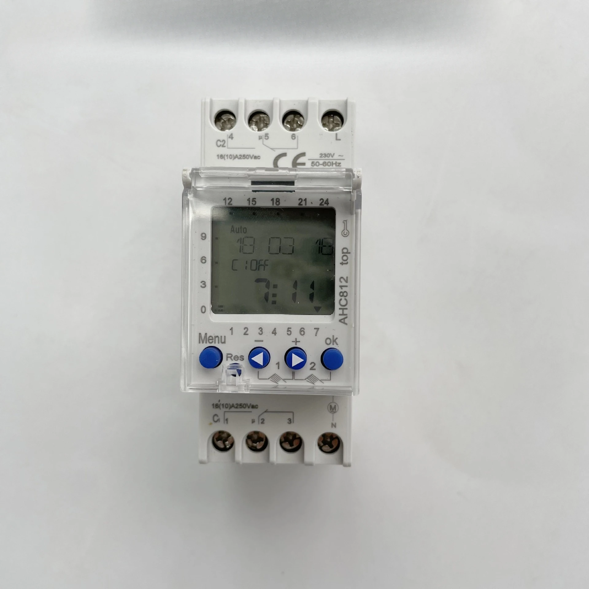 

Channel Timer Programmable Timing Switch AHC812 Programmable Timing Switch 220V 16A