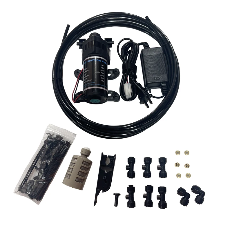 40 Psi Low Pressure Patio Fog Machine - Residential Misting System Pump for Outdoor Cooling and Humidification