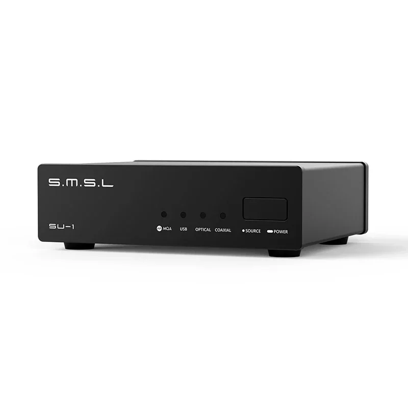 SMSL SU-1 SU1 고해상도 USB MQA 오디오 데크탑, DAC MQA-CD 오디오 디코더, AK4493S XU316, 768kHz, 32Bit, DSD512 헤드폰 DAC