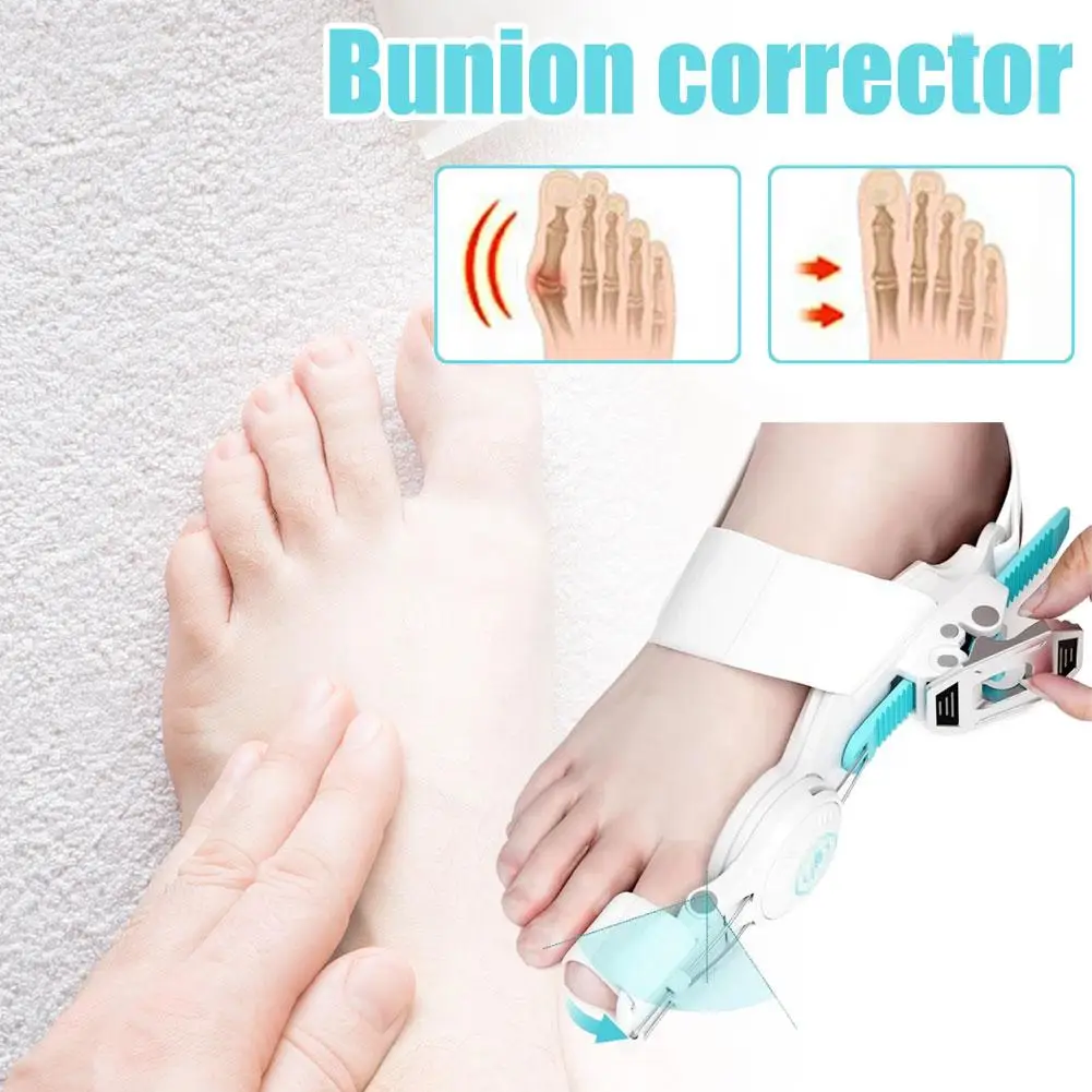 

1Pc Bunion Corrector Orthopedic Big Toe Straightener Enhanced Version Foot Rotatable Toe Separator Adjustable Toe Corrector