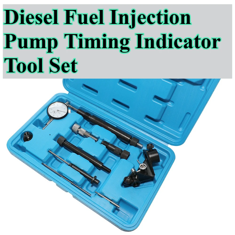 

Набор инструментов для индикатора ГРМ насоса впрыска дизельного топлива, подходит для VW BMW, Audi, Bosch, Ford, дизельный профессиональный инструмент