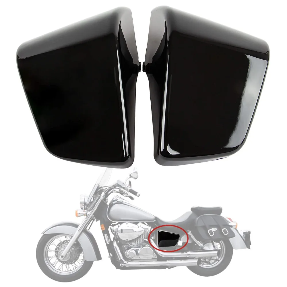 

Motorcycle Battery Side Fairing Cover Side Fairings Battery Cover Guard fit for Honda Shadow ACE VT750 VT400 1997-2003