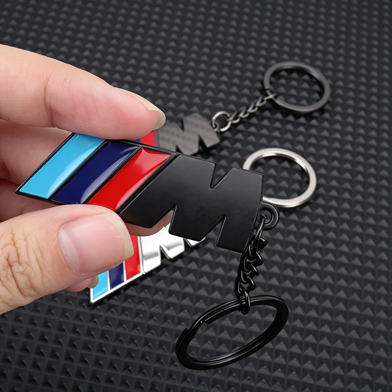 Chaveiro de metal 3D para carro, cordão para chave, emblema automotivo, presente para BMW M M3 M5 ‌ Série 1 3 5 F48 E84 U11 X3 F25 G01 F31 328i 330i 535