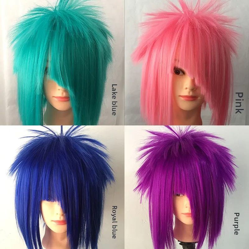 non-mainstream wigs for playful men with afros and women with long straight hair,popular for live streaming performances