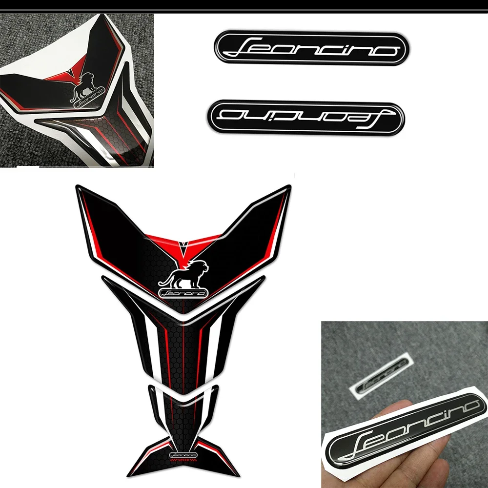 

For Benelli Leoncino Motorcycle 125 250 500 800 Protector Stickers Side Fuel Tank Pad Emblem Badge Logo Fairing