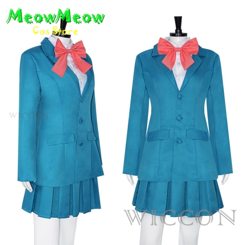 Anime Kimi Mi Todoke Season 3 Kuronuma Sawako Cosplay Costume From Me To You Season Wig JK School Uniforms Woman Lovely Suit