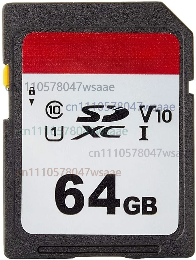 1 unidad de tarjeta de memoria Transcend SDXC SD de 64 GB Clase 10 para Nikon D3400 D3300 D5500 D7200 D750, 95% nueva