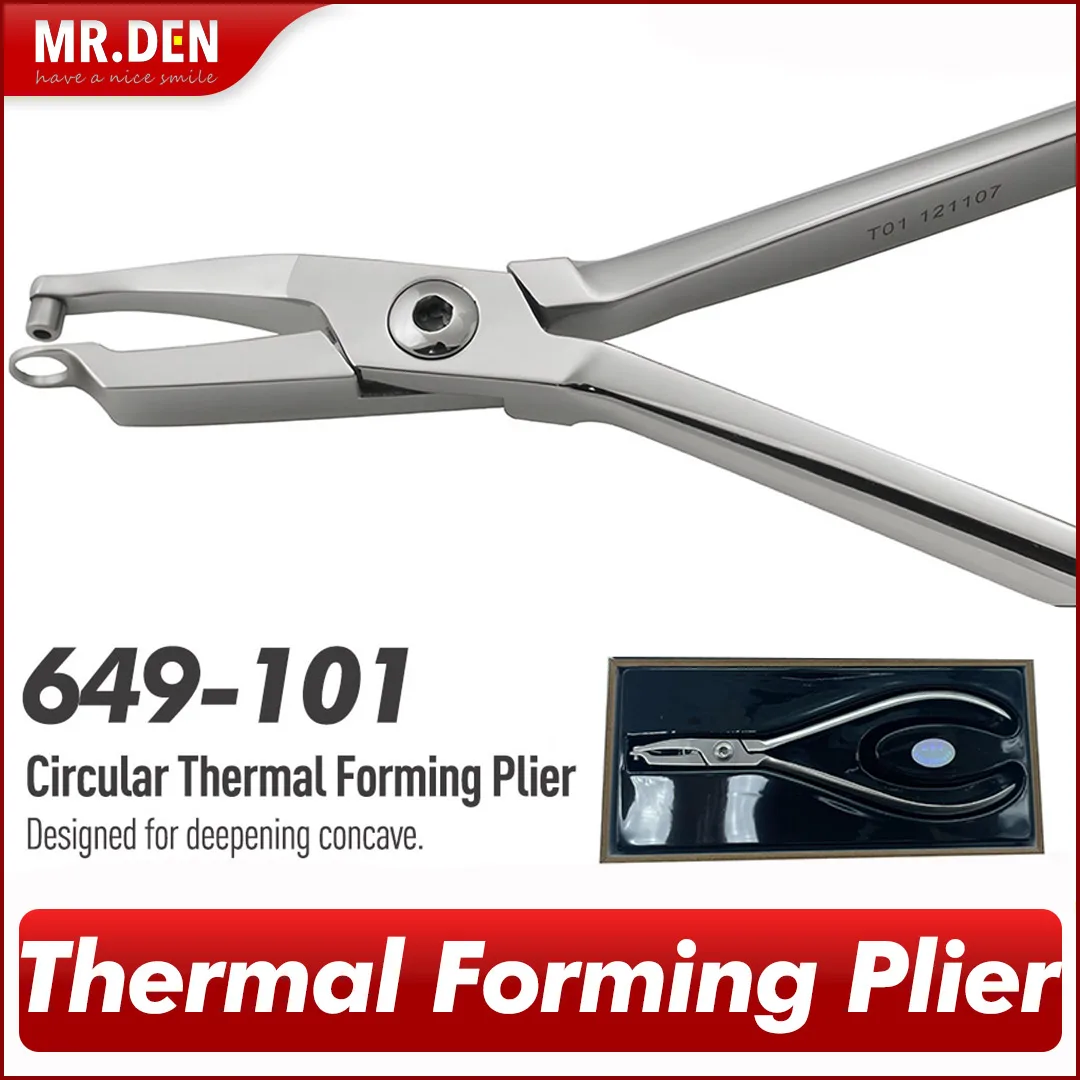 Dental Circular Thermal Forming Pliers Orthodontic Pliers Dentistry Basic Instrument Tools Orthodontic Pliers