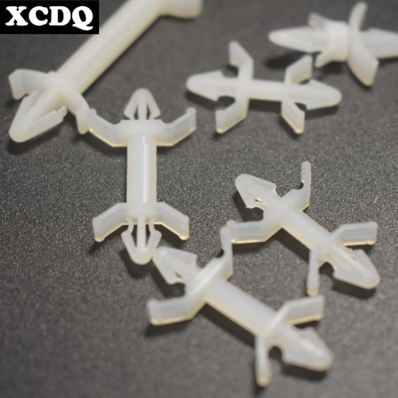 100pcs PC Board Isolation Column 4.0-4.5mm Double-Ended Aircraft Type Inserting Fixing Space Support Rivets Gasket