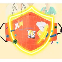 Kids Reusable Microfiber Bear Mask #3